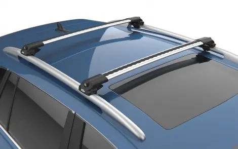 Bagażnik dachowy Inter Pack belki Quiet XT Srebrny BMW Seria 3 Touring (E46) 2000->2005 5 drzwi kombi Tylko dziś