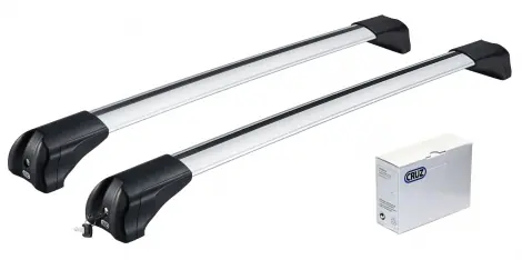 Bagażnik dachowy CRUZ belki Airo Fuse Srebrny BMW Seria 1 (F21) 2012->2019 3 drzwi hatchback Wyjątkowa oferta