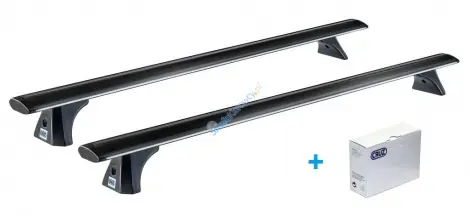 Bagażnik dachowy CRUZ belki Airo T Czarny Ford C-Max II (C344) 2010->2019 5 drzwi mpv ,, Ford C-Max II (C344) 2010->2019 5 drzwi minivan , Rabat
