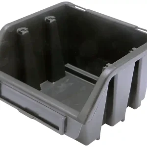 POJEMNIK MAGAZYNOWY CZARNY XS 116 X 112 X 75 Szybka wysyłka