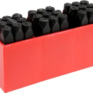 ZNACZNIKI NUMERATORY LITEROWE 8 MM, ZESTAW 27 SZT. Szybka wysyłka