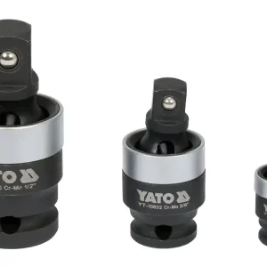 ZESTAW PRZEGUBÓW UDAROWYCH 1/4"; 3/8"; 1/2" Wyprzedaż