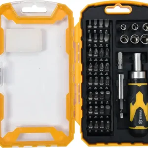 WKRĘTAK Z GRZECHOTKĄ Z WYMIENNYMI BITAMI 41SZT Promocja