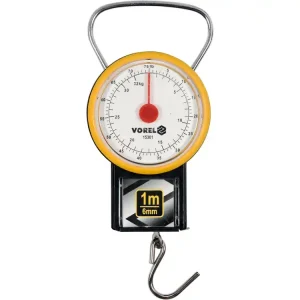 WAGA SPRĘŻYNOWA 32 KG Z MIARKĄ ZWIJANĄ 1 M Oferta czasowa