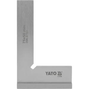 KĄTOWNIK ŚLUSARSKI ZE STOPKĄ 75X50 MM KL II Szybka dostawa