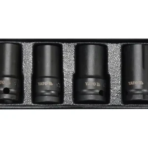 Tylko do końca tygodnia ZESTAW NASADEK DO WYKRĘCANIA ŚRUB ZABEZPIECZAJĄCYCH 4 SZT. 1/2"