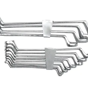 KLUCZE OCZKOWE ODGIĘTE 6-32 MM, ZESTAW 12 SZT. CLIP Ostatnie sztuki