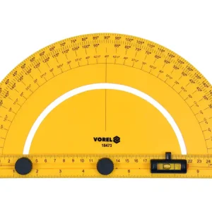 Tani KĄTOMIERZ Z LIBELLĄ I RUCHOMYM RAMIENIEM 250 MM