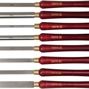 Darmowy zwrot NOŻE DO TOCZENIA DREWNA KPL. 8 SZT