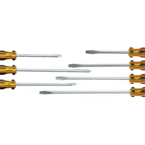 Bezpieczna płatność WKRĘTAKI Z PLASTIKOWĄ RĘKOJEŚCIĄ, ZESTAW 7 SZT.