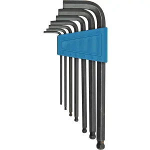 KLUCZE SZEŚCIOKĄTNE /HEX/ 2,5-10 MM, KOŃCÓWKI KULISTE, ZESTAW 7 SZT. Do wyczerpania zapasów