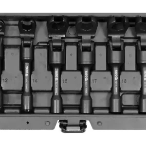 ZESTAW KLUCZY PRZEGUBOWYCH OCZKOWYCH OTWARTYCH 3/8" Tylko do końca tygodnia