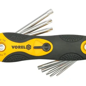 Wyprzedaż KLUCZE TORX T9-T40, CR-V, ZESTAW 8 SZT.