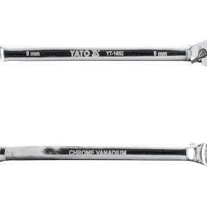 Zniżka KLUCZ PŁASKO-OCZKOWY Z GRZECHOTKĄ 9 MM