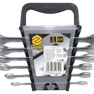 KLUCZE PŁASKIE 6-17 MM, ZESTAW 6 SZT. SATYNA Tylko do końca tygodnia