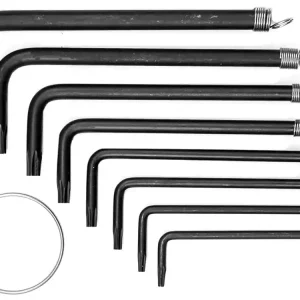 Oferta czasowa KLUCZE TORX T10-T40, ZESTAW 8 SZT.