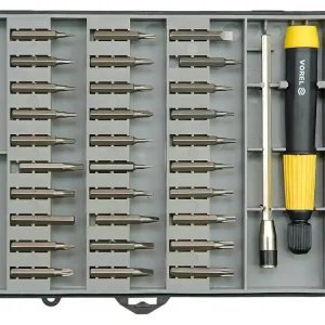 Szybka dostawa WKRĘTAK Z WYMIENNYMI GROTAMI, ZESTAW 32 SZT.