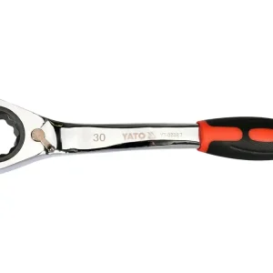 Dostępne od ręki KLUCZ OCZKOWY ODGIĘTY Z GRZECHOTKĄ 30MM