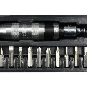 Obniżka ceny ZESTAW - WKRĘTAK UDAROWY CR-V Z KOŃCÓWKAMI, 13 SZT.