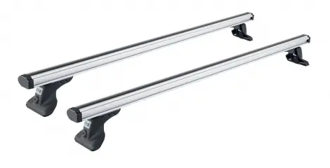 Tani Bagażnik dachowy CRUZ belki Cargo Alu Srebrny Opel Vivaro (X83) 2001->2014 van L2H1