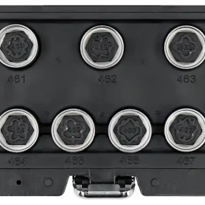 ZESTAW NASADEK DO ŚRUB ZABEZPIECZAJĄCYCH OPEL 7 ELEMENTÓW Bezpieczna płatność