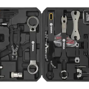 Dostępne od ręki ZESTAW NARZĘDZIOWY DO NAPRAWY ROWERÓW 30 ELEMENTÓW