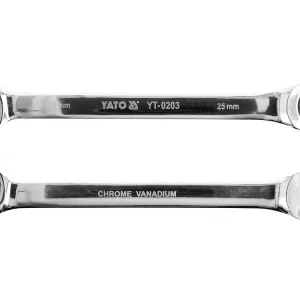 KLUCZ PŁASKO-OCZKOWY Z GRZECHOTKĄ 25 MM Dodaj do koszyka