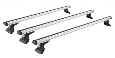 Zniżka Bagażnik dachowy CRUZ belki Cargo Alu Srebrny Fiat Ducato III Facelift (250) 2014-> van L1H1