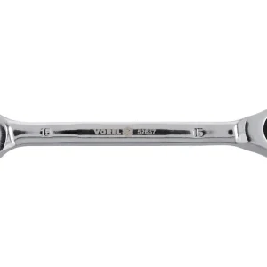 KLUCZ PŁASKO-OCZKOWY Z GRZECHOTKĄ 15 MM Nowość