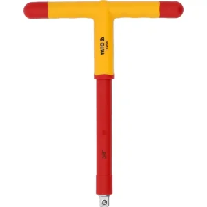 IZOLOWANA RĘKOJEŚĆ TYPU T Z ZABIERAKIEM 3/8" 200MM VDE Najlepsza cena