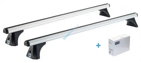 Zniżka Bagażnik dachowy CRUZ belki Oplus AX Srebrny Seat Leon III (5F) ST 2014->2016 5 drzwi kombi