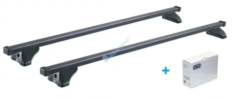 Wybór klientów Bagażnik dachowy CRUZ belki Oplus S-Fix Czarny BMW X1 (E84) 2009->2015 5 drzwi suv