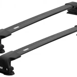 Wyjątkowa oferta Bagażnik dachowy THULE belki WingBar Edge Czarny BMW Seria 5 (F10) 2010->2017 4 drzwi sedan