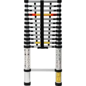 Ekspresowa dostawa DRABINA ALU TELESKOPOWA 3,8M 13 STOPNI