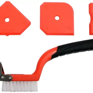 SZPACHELKI DO SILIKONU I SZCZOTKA Z METALOWYM SKROBAKIEM DO FUG Tylko do końca tygodnia