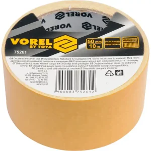 TAŚMA DWUSTRONNA DO WYKŁADZIN 50 MM X 10 M Dostępne od ręki