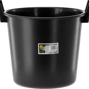 Ostatnie sztuki KUBEŁ, POJEMNIK PLASTIKOWY BUDOWLANO-OGRODOWY 40L Z UCHWYTAMI