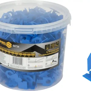 SYSTEM, KLIPSY DO POZIOMOWANIA PŁYTEK 2MM W WIADERKU 400SZT Kup online