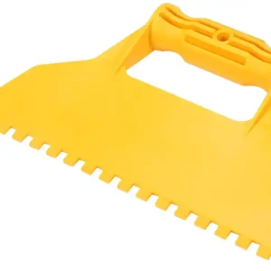 SZPACHLA PLASTIKOWA DO ZAPRAW I KLEJÓW 225MM Z ZĘBAMI 6X6MM Bezpieczne zakupy