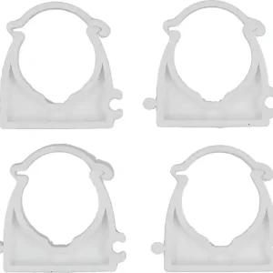 UCHWYTY, KLIPSY MONTAŻOWE, INSTALATORSKIE, ZAMYKANE DO RUR I PRZEWODÓW 25MM 4SZT. Okazja