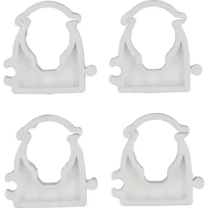 UCHWYTY, KLIPSY MONTAŻOWE, INSTALATORSKIE, ZAMYKANE DO RUR I PRZEWODÓW 15-16MM 4SZT. Popularny