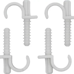 Oferta limitowana UCHWYTY MONTAŻOWE, INSTALATORSKIE Z KOŁKIEM SZYBKIEGO MONTAŻU DO RUR 15-16MM 4SZT.