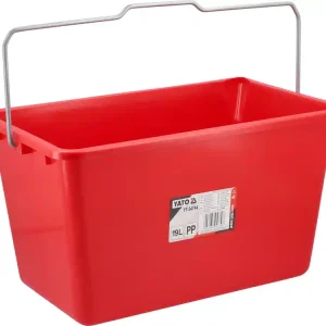 WIADRO MALARSKIE, PLASTIKOWE Z PODZIAŁKĄ 19L. Darmowy zwrot