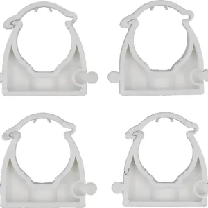 UCHWYTY, KLIPSY MONTAŻOWE, INSTALATORSKIE, ZAMYKANE DO RUR I PRZEWODÓW 18MM 4SZT. Sprawdź teraz