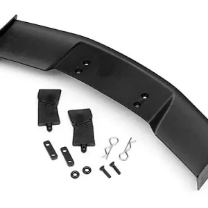 GT WING SET (TYPE D/10TH SCALE/BLACK) Tani