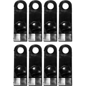 UCHWYTY ZACISKOWE DO MOCOWANIA PLANDEK, BLOKOWANE ŚRUBĄ, 8 SZT. Bezpieczne zakupy