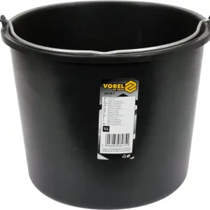 WIADRO BUDOWLANE, CZARNE 13L Zniżka