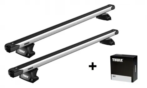 Bagażnik dachowy THULE belki Slidebar Srebrny Ford Explorer (U502) 2016->2019 5 drzwi suv Dodaj do koszyka