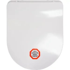 UNIWERSALNA DESKA WC SUPER SLIM Z DUROPLASTU WOLNOOPADAJĄCA Z WYPINANNIEM JEDNYM PRZYCISKIEM Cena promocyjna