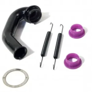 EXHAUST HEADER (R EXHAUST ENGINE/U SHAPE/LONG/BLK) Niska cena